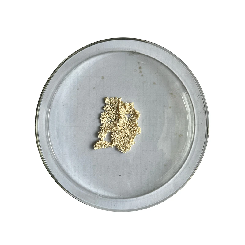 Resina de separaci&oacute;n y purificaci&oacute;n de cobre-cobalto-n&iacute;quel
